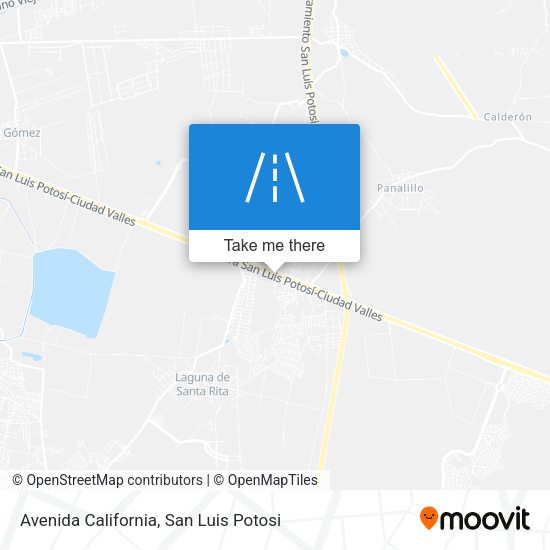 Avenida California map