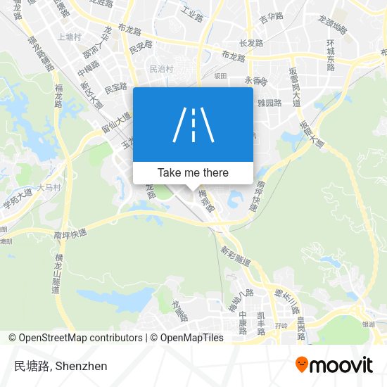 民塘路 map