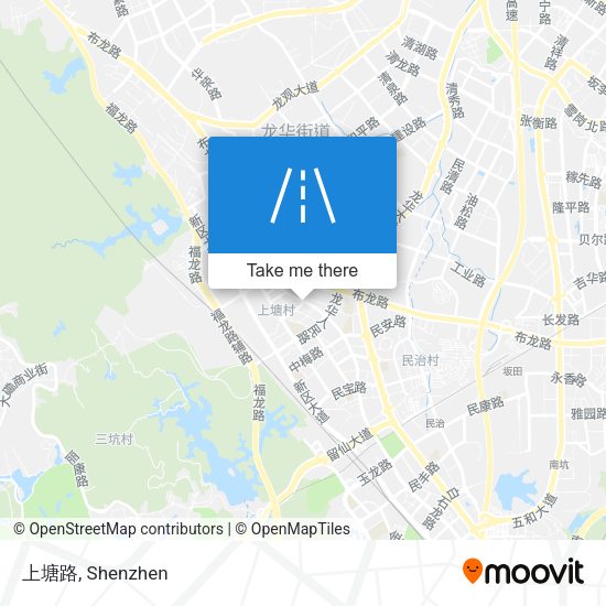 上塘路 map