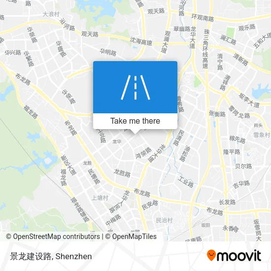 景龙建设路 map