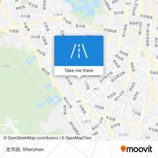 龙华路 map