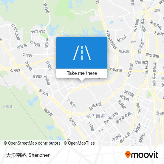 大浪南路 map