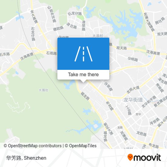 华芳路 map