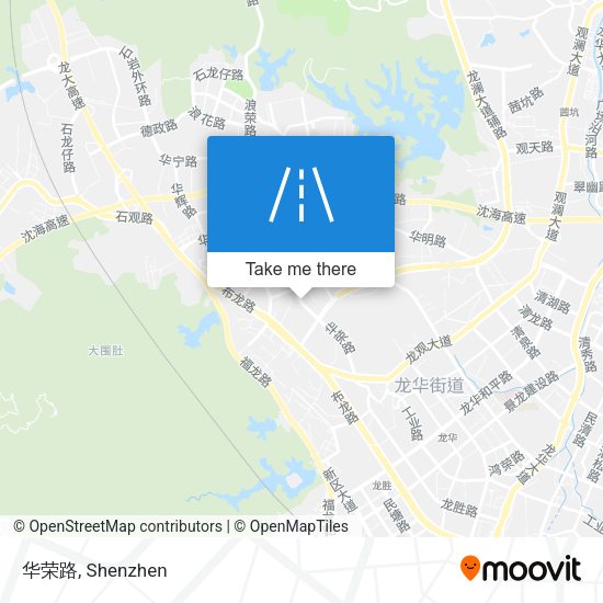 华荣路 map