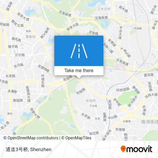 通道3号桥 map