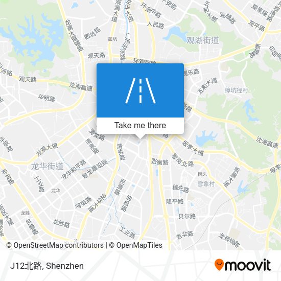 J12北路 map