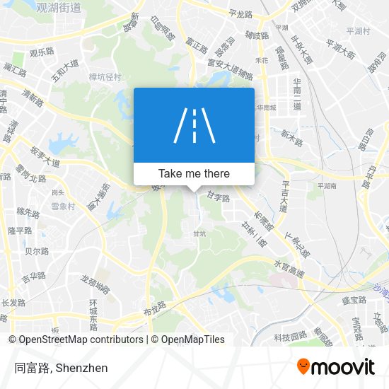 同富路 map