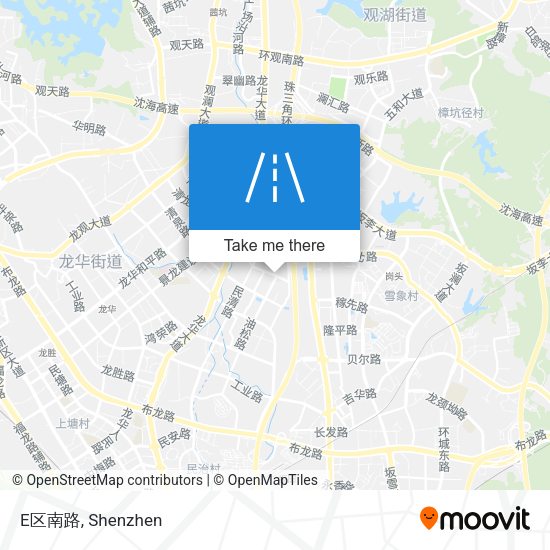 E区南路 map