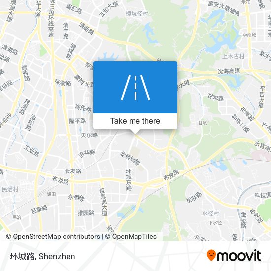 环城路 map