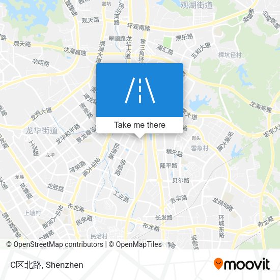 C区北路 map