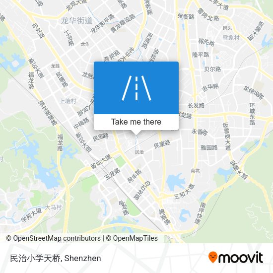 民治小学天桥 map