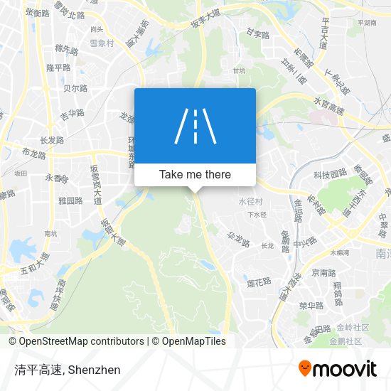 清平高速 map