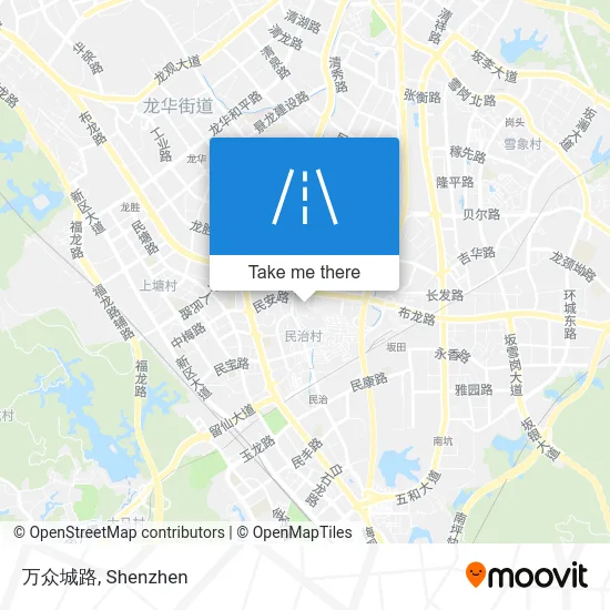 万众城路 map