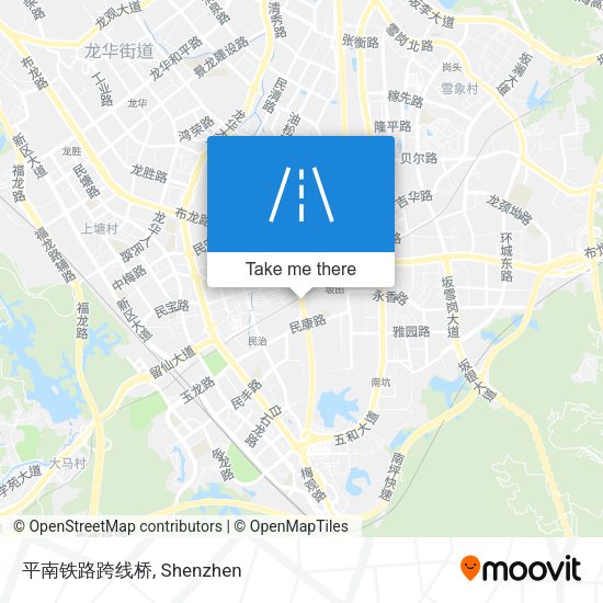 平南铁路跨线桥 map