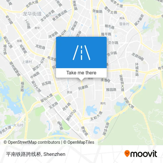 平南铁路跨线桥 map