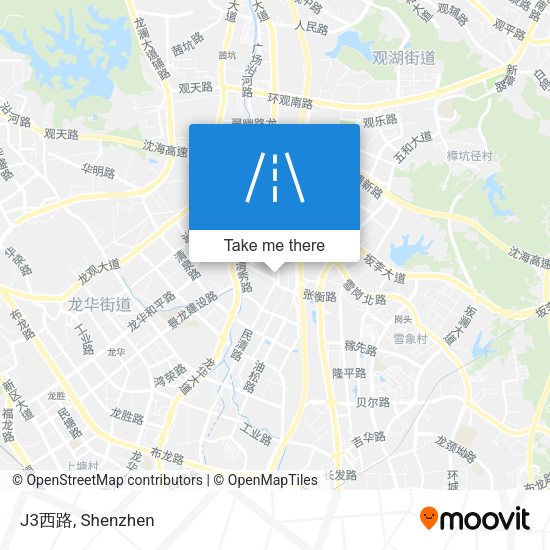J3西路 map
