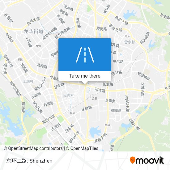 东环二路 map