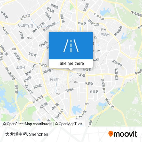 大发埔中桥 map