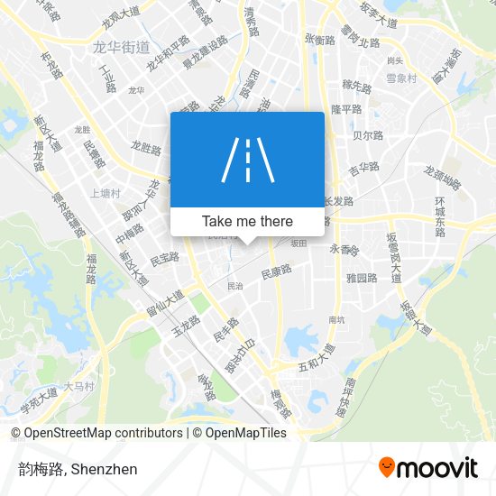 韵梅路 map
