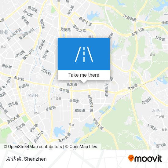 发达路 map
