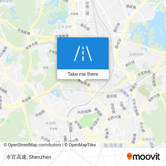 水官高速 map