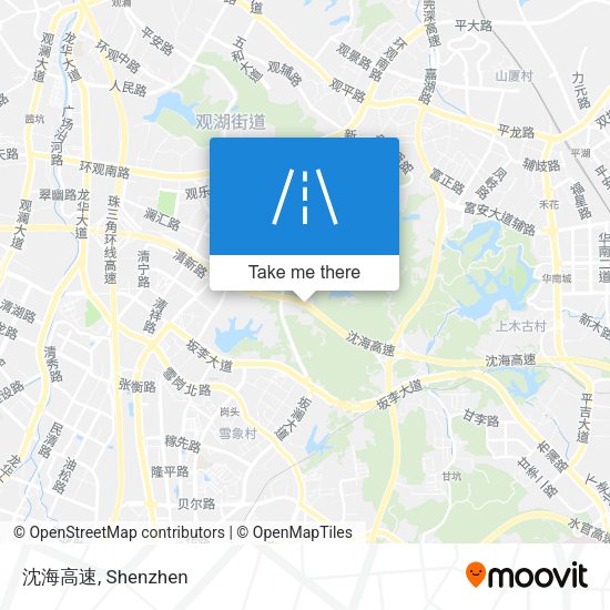 沈海高速 map