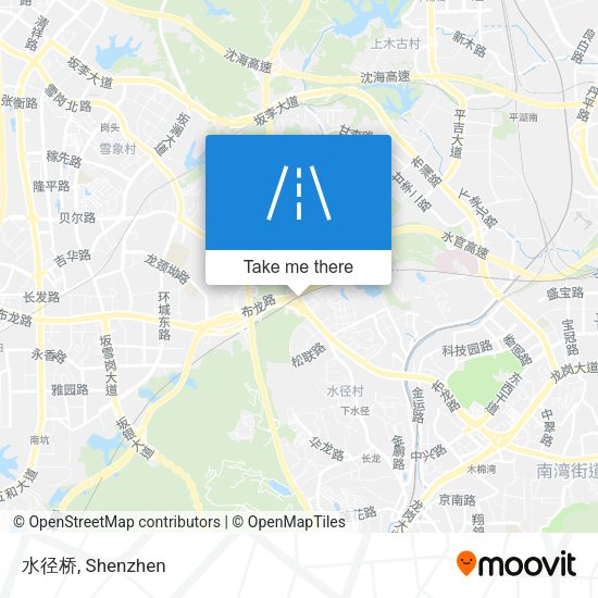 水径桥 map