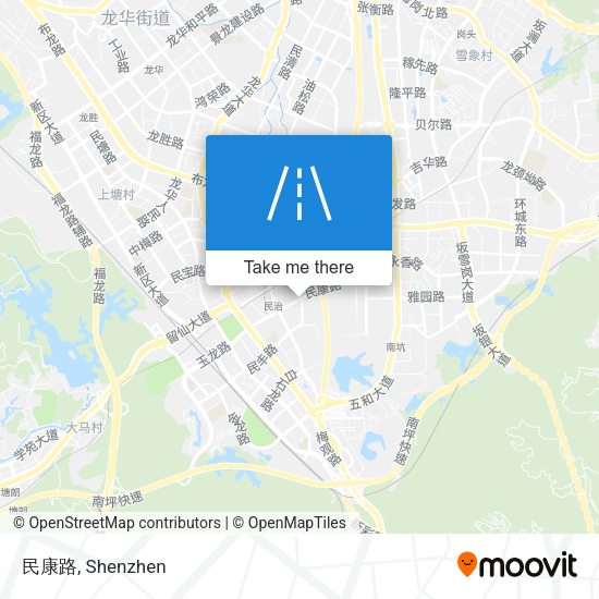 民康路 map