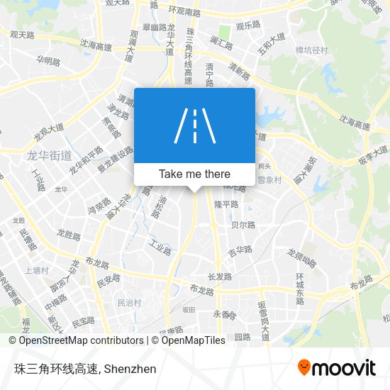 珠三角环线高速 map