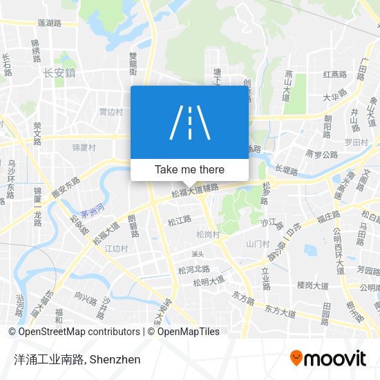 洋涌工业南路 map