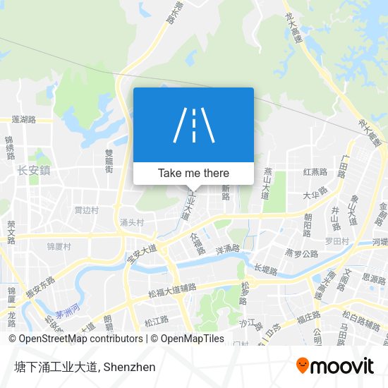 塘下涌工业大道 map