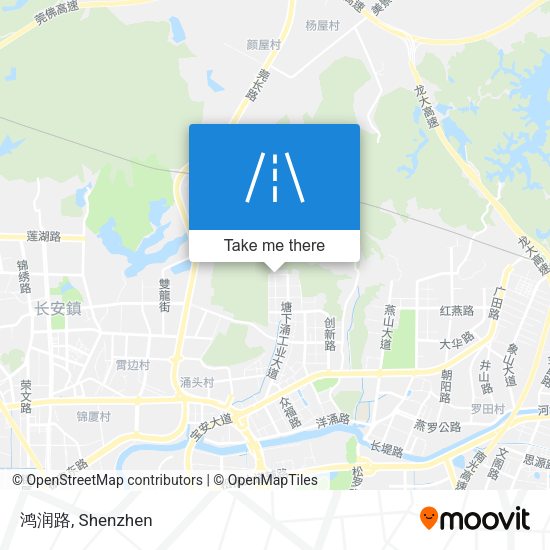 鸿润路 map