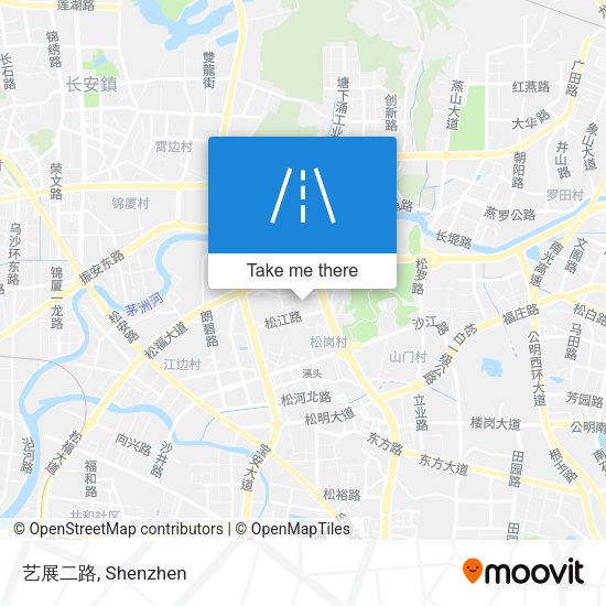 艺展二路 map