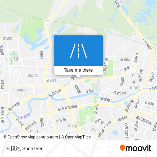 幸福路 map