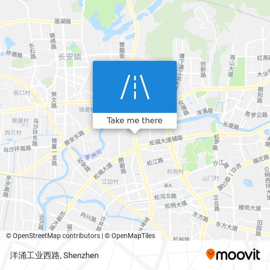 洋涌工业西路 map