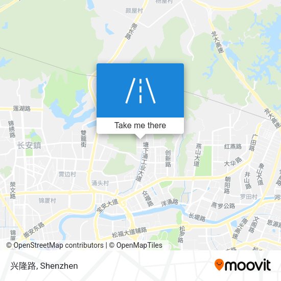 兴隆路 map
