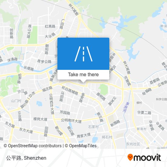 公平路 map