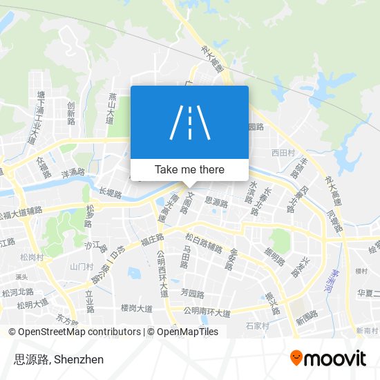 思源路 map