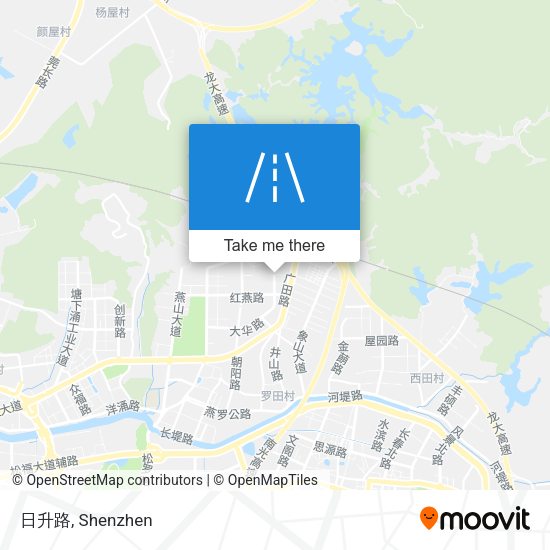 日升路 map