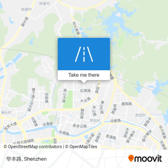 华丰路 map