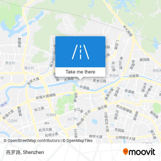 燕罗路 map