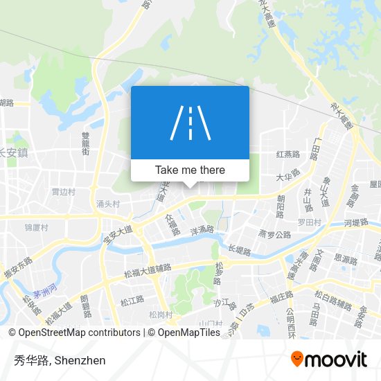 秀华路 map