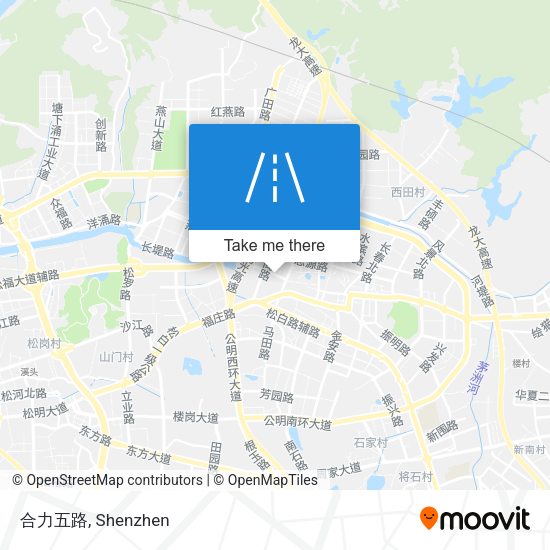 合力五路 map