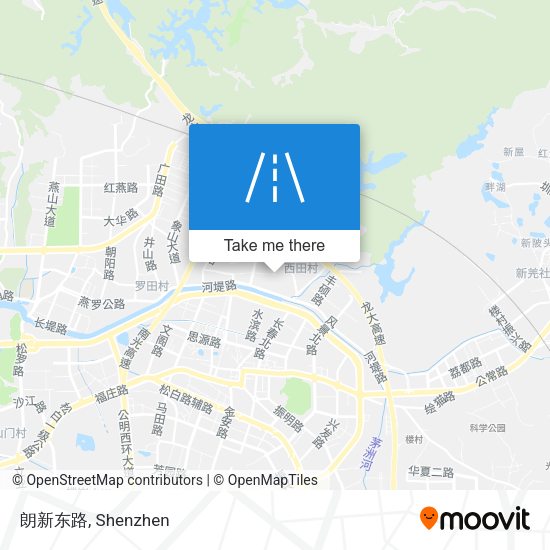 朗新东路 map