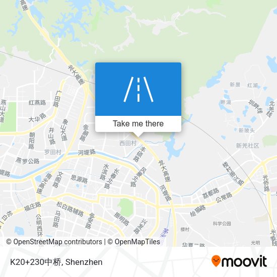 K20+230中桥 map