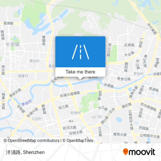 洋涌路 map