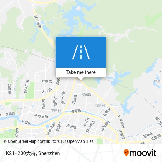 K21+200大桥 map
