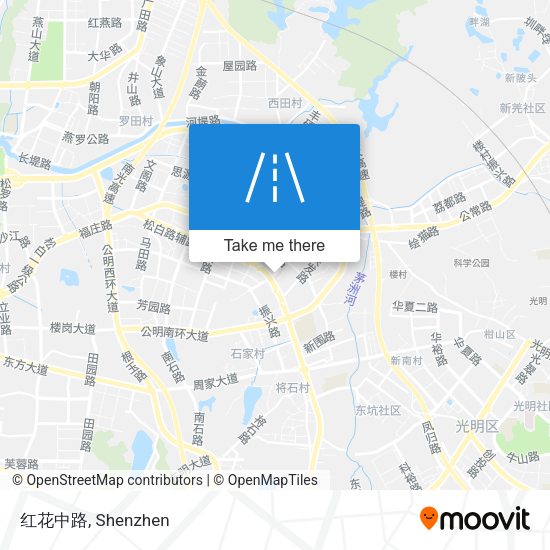 红花中路 map