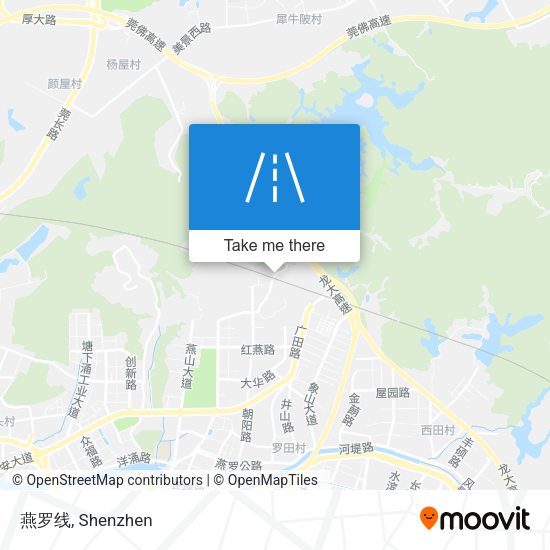 燕罗线 map