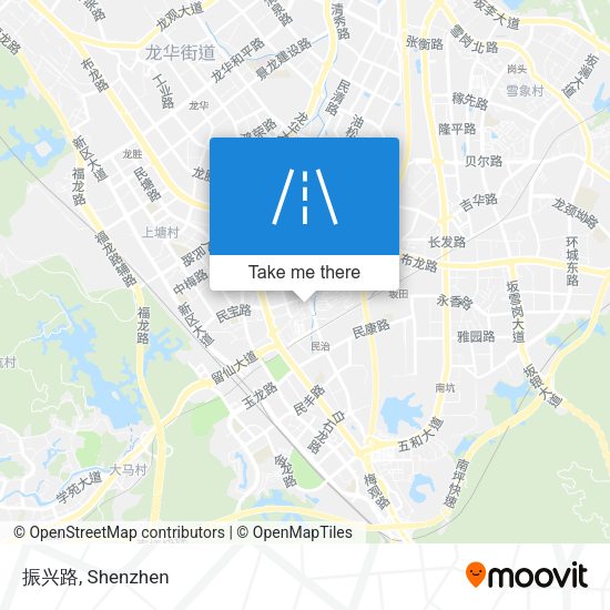 振兴路 map